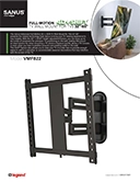 VMF822 Full Moion 4D+SHIFT TV Wall Mount Cover